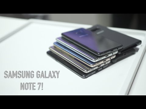 Samsung Galaxy Note 7 Hands On - UCGq7ov9-Xk9fkeQjeeXElkQ