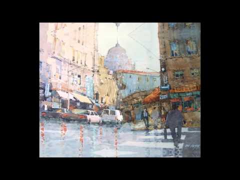 Bobby Darin - Water Color Canvas