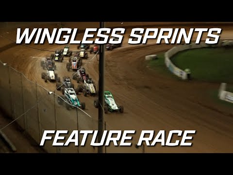Wingless Sprints: Easter Trail - A-Main - Archerfield Speedway - 16.04.2022 - dirt track racing video image