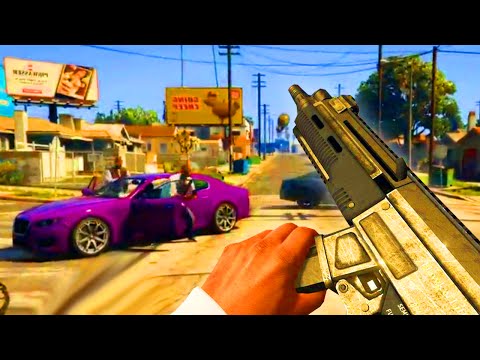 GTA 5 Gameplay Trailer "FIRST PERSON!" - (Grand Theft Auto V PS4 Xbox One) - UCYVinkwSX7szARULgYpvhLw