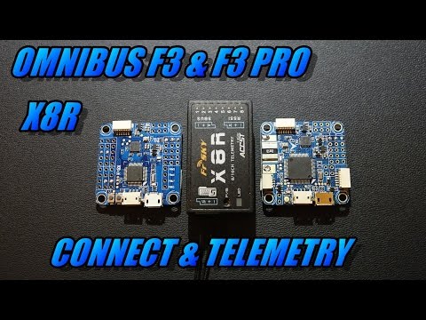 Omnibus F3/F3 Pro & X8R: Connect & Telemetry - UCObMtTKitupRxbYHLlwHE3w