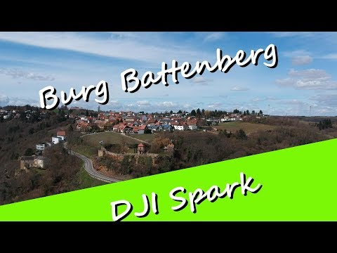 DJI Spark - Burg Battenberg / Pfalz - UCNWVhopT5VjgRdDspxW2IYQ