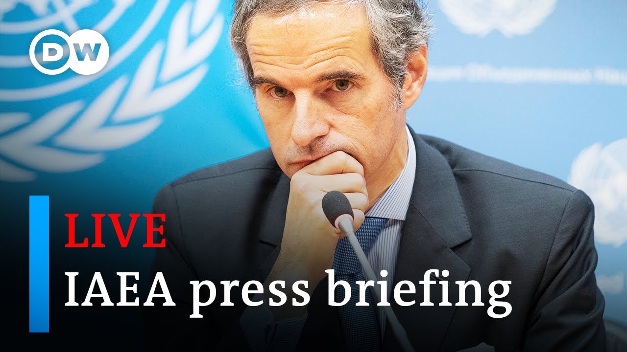 Watch live: Press Conference with IAEA Director General Rafael Mariano Grossi | DW News