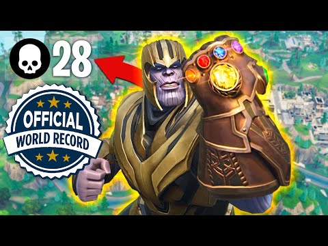 WORLD'S MOST THANOS KILLS  in INFINITY GAUNTLET!! (Fortnite Battle Royale) - UC2wKfjlioOCLP4xQMOWNcgg