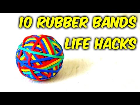 10 Simple Rubber Bands Life Hacks - UCe_vXdMrHHseZ_esYUskSBw