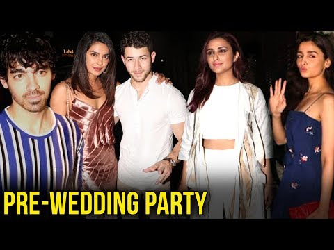 WATCH #Bollywood | Priyanka - Nick BACHELORETTE Party With Alia Bhatt, Parineeti, Joe Jonas - Sophie Turner #India #Celebrity