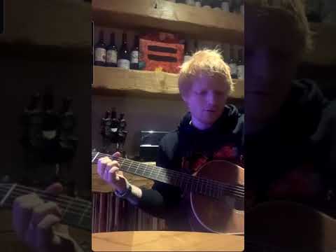 Ed Sheeran - "First Times" | LIVE acoustic performance | IG live 31.10.21