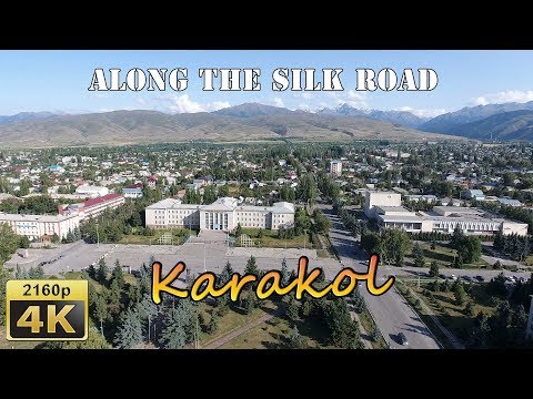 Birds Eye View of Karakol - Kyrgyzstan 4K Travel Channel - UCqv3b5EIRz-ZqBzUeEH7BKQ