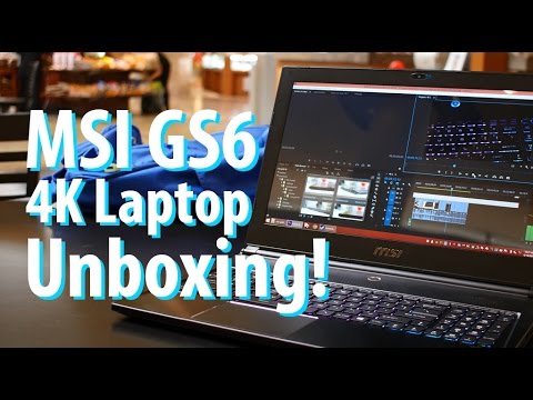 MSI GS60 Ghost Pro 4K Laptop Unboxing & Mini Review! - UCRAxVOVt3sasdcxW343eg_A
