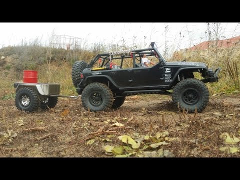 RUBICON, часть 5 ... Прицеп для радиоуправляемой трофи модели - UCvsV75oPdrYFH7fj-6Mk2wg