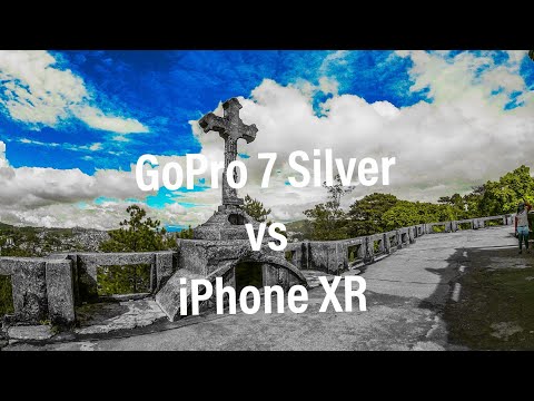 GoPro HERO 7 silver vs iPhone XR photo and video