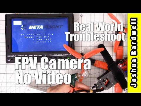 FPV Camera Black Screen | REAL WORLD TROUBLESHOOT - UCX3eufnI7A2I7IkKHZn8KSQ