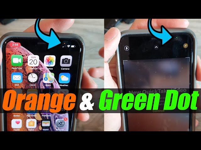 How To Turn Off Green Dot On Iphone