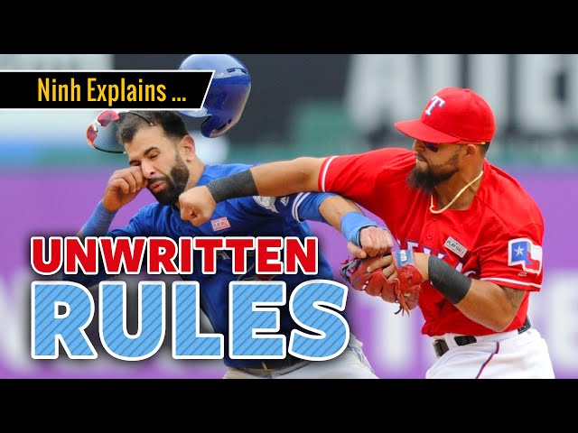 What Is Baseball’s Unwritten Rule?