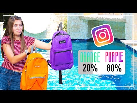 DON’T Drop the Wrong MYSTERY BACKPACK in the Pool! (YOU DECIDE)