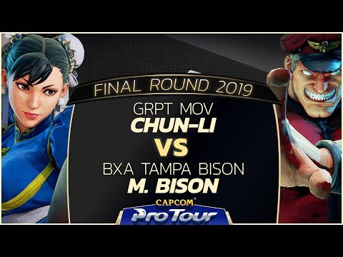 GRPT MOV (Chun-Li) vs BxA Tampa Bison (M. Bison) - Final Round 2019 - Top 16 - CPT 2019 - UCPGuorlvarThSlwJpyTHOmQ