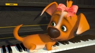 Квартет - Озорная семейка - мультфильм про собак
