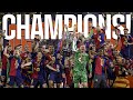 FC BARCELONA COPA DEL REY 2425 TROPHY CELEBRATION! EL CL?SICO