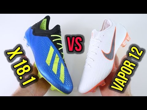 NIKE MERCURIAL VAPOR 12 ELITE vs ADIDAS X 18.1 - WHICH ONE IS THE ULTIMATE SPEED BOOT? - UCUU3lMXc6iDrQw4eZen8COQ