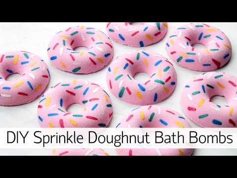 How to Make Sprinkle Doughnut Bath Bombs - UCStN08hkQ1321WVdFqWD2-w