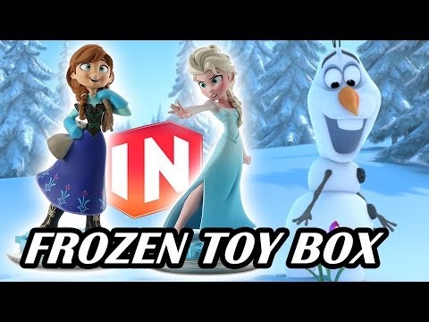 Elsa & Anna - Disney Infinity Frozen Toy Box Set w/ Dad & Sons - UCC-RHF_77zQdKcA75hr5oTQ