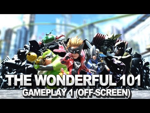 The Wonderful 101 Gameplay Part 1 (Off-screen) - NYCC 2012 - UCKy1dAqELo0zrOtPkf0eTMw