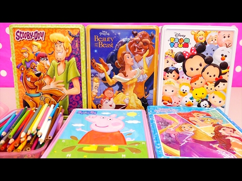 Speed Coloring Toys Scooby Doo, Beauty & the Beast, Tsum Tsum, Princesses, Peppa Pig | SWTAD - UCGcltwAa9xthAVTMF2ZrRYg
