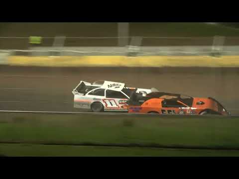 Late Model Feature - Cedar Lake Speedway 04/27/2024 - dirt track racing video image