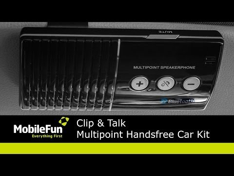 Clip & Talk Multipoint Hands-free Car Kit - UCS9OE6KeXQ54nSMqhRx0_EQ