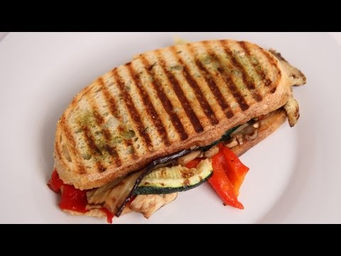 Grilled Veggie Panini Recipe - Laura Vitale - Laura in the Kitchen Episode 392 - UCNbngWUqL2eqRw12yAwcICg