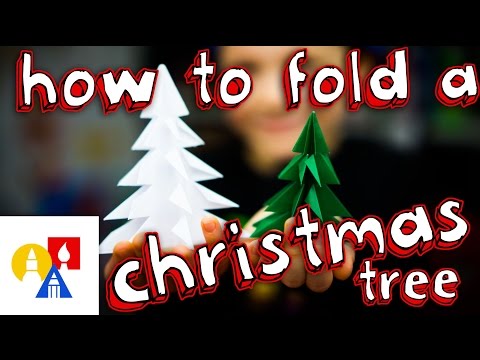 How To Fold An Origami Christmas Tree - UC5XMF3Inoi8R9nSI8ChOsdQ