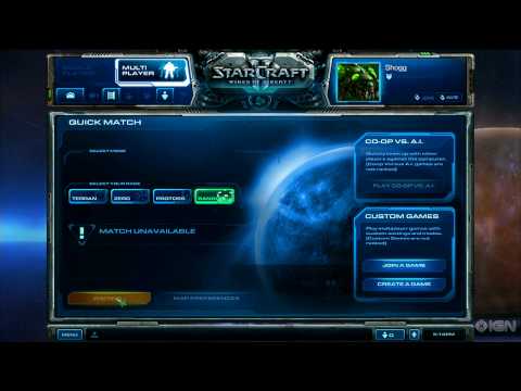 StarCraft II Beta - Battle.net Interface - UCKy1dAqELo0zrOtPkf0eTMw