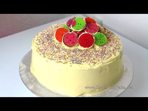 POLKA DOT CAKE *COOK WITH FAIZA* - UCR9WXUxcp0bR9OWi5ersIHw