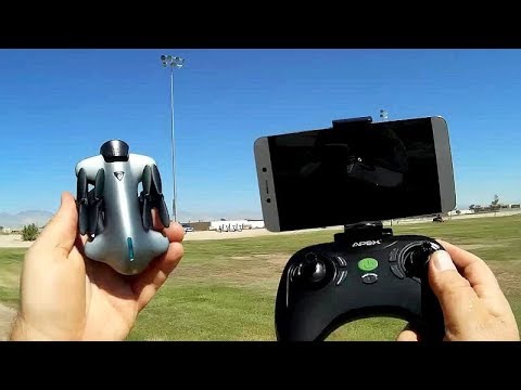 Apex GD145B Foxbat Folding FPV Camera Drone Flight Test Review - UC90A4JdsSoFm1Okfu0DHTuQ