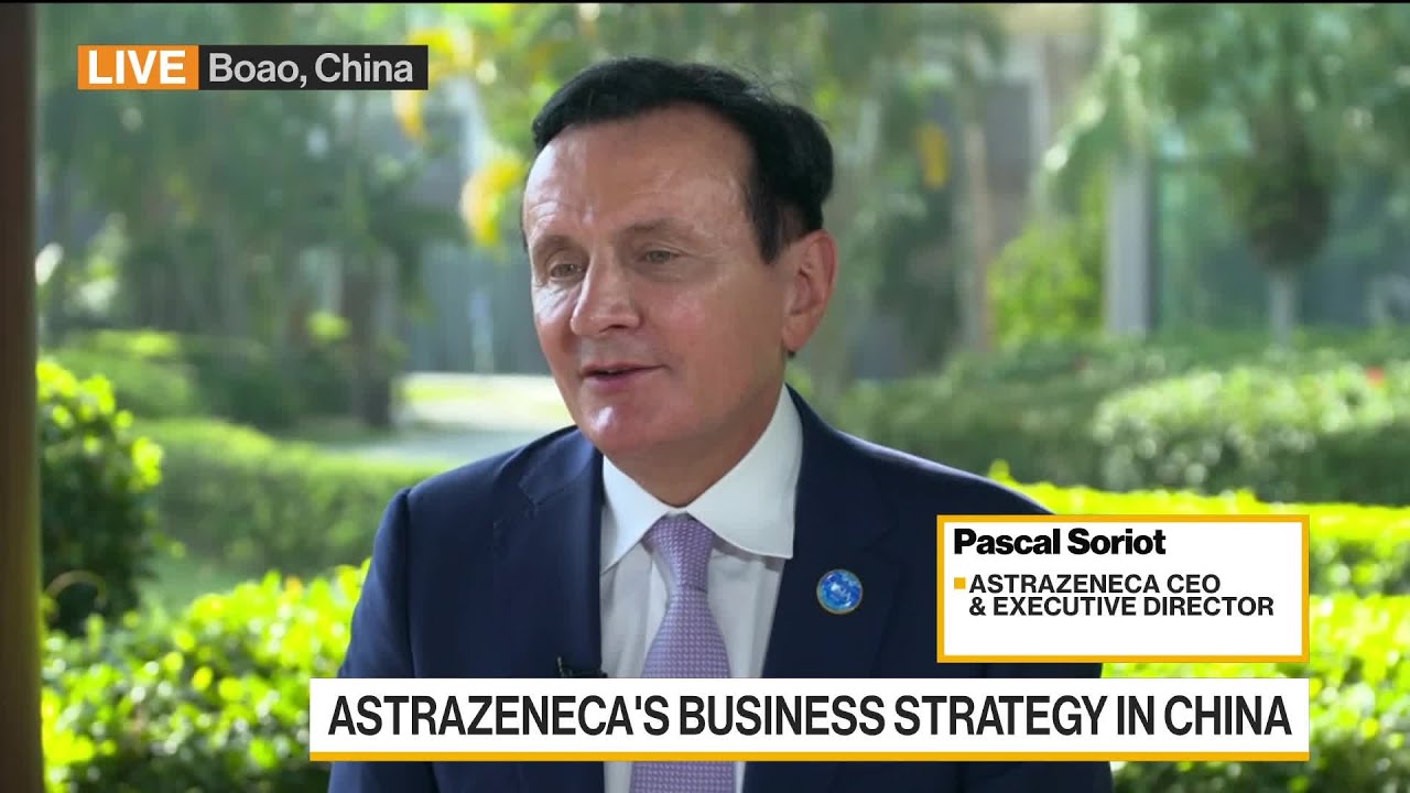 AstraZeneca CEO Soriot on Pharmaceuticals in China