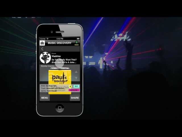Android App for Music Discovery: Electronic Dance