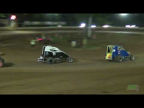 ERMS Racing 600 Micro Sprint Feature-Shellhammer Dirt Track 7/30/25 - dirt track racing video image