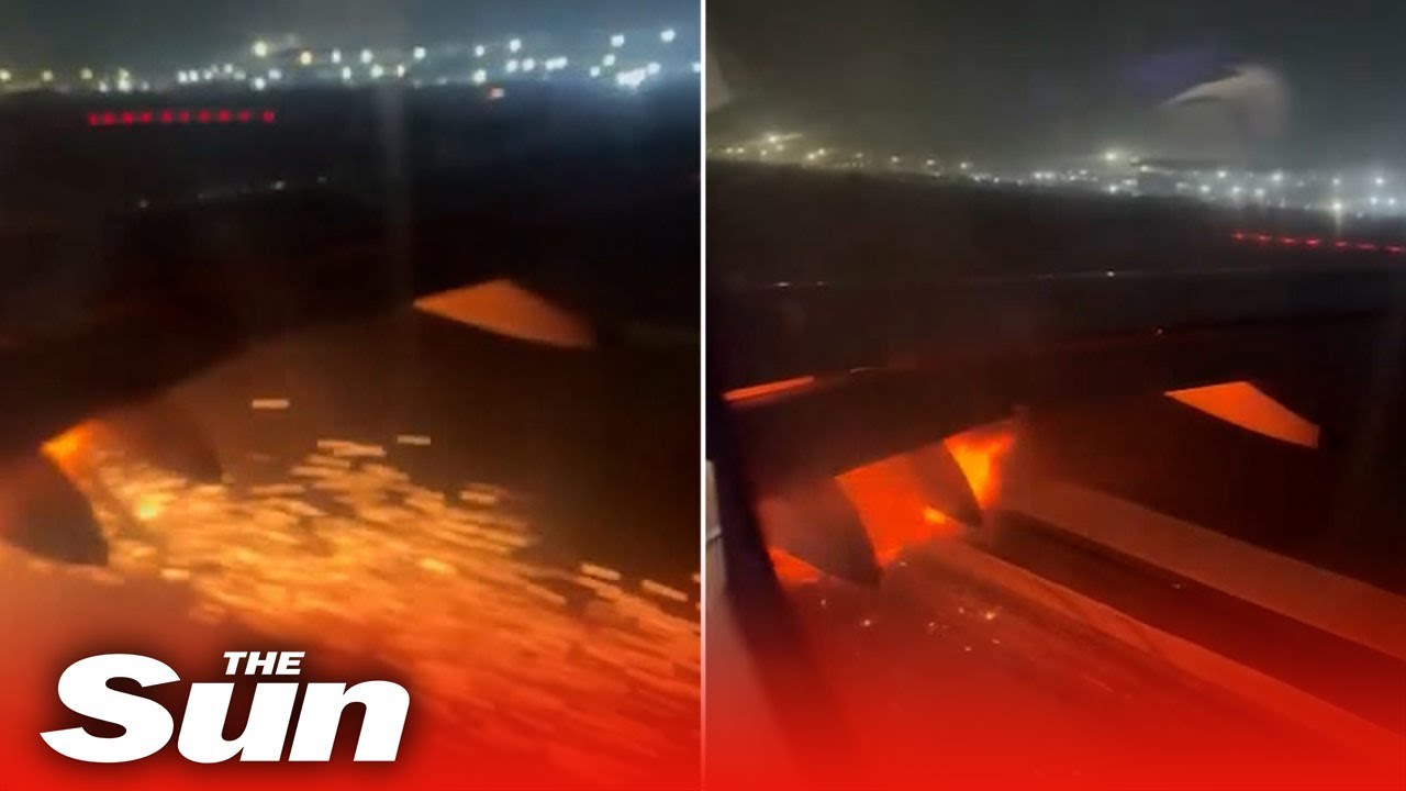 IndiGo aircraft’s engine catches fire during take off at Delhi airport