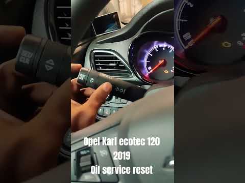 Come azzerare il service nella Opel Karl?