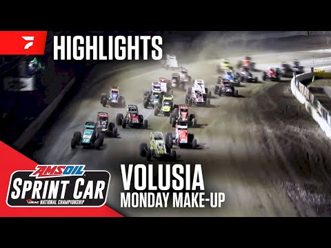𝑯𝑰𝑮𝑯𝑳𝑰𝑮𝑯𝑻𝑺: USAC AMSOIL National Sprint Cars Feature #2 | Volusia Speedway Park | February 13, 2024 - dirt track racing video image