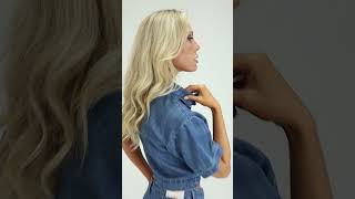 Camisa Cropped Feminina Jeans Ampla - Calça Feminina Jeans Wide Leg de Alfaiataria