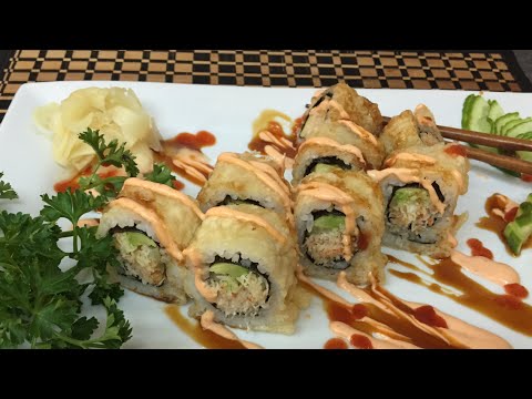 SUSHI FRITO CALIFORNIA ROLLO  DELICIOSA RECETA! - UCKkinZz8CfbX-Hr6zcXOO7Q