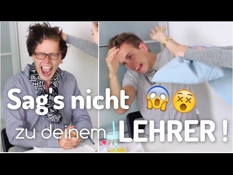 10 DINGE die du NICHT zu deinen LEHRERN sagen solltest ! + OUTTAKES :D - UCX71z-68tW3Pk5TW6EPKQgg