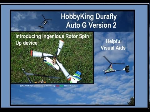 Durafly Auto G-2 Autogyro introduces a Unique Rotor Spin Up device + tips by NightFlyyer - UCvPYY0HFGNha0BEY9up4xXw