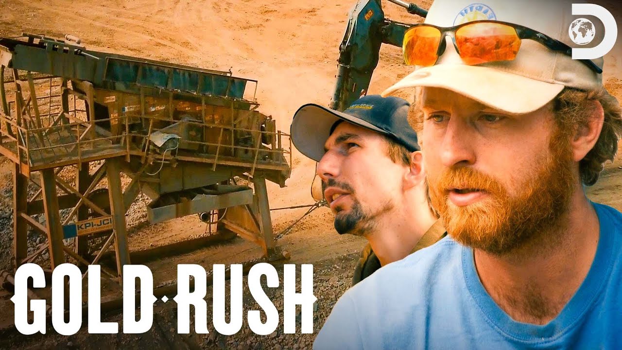 Tyson Moves Parker’s Big Red Up a Steep Hill | Gold Rush