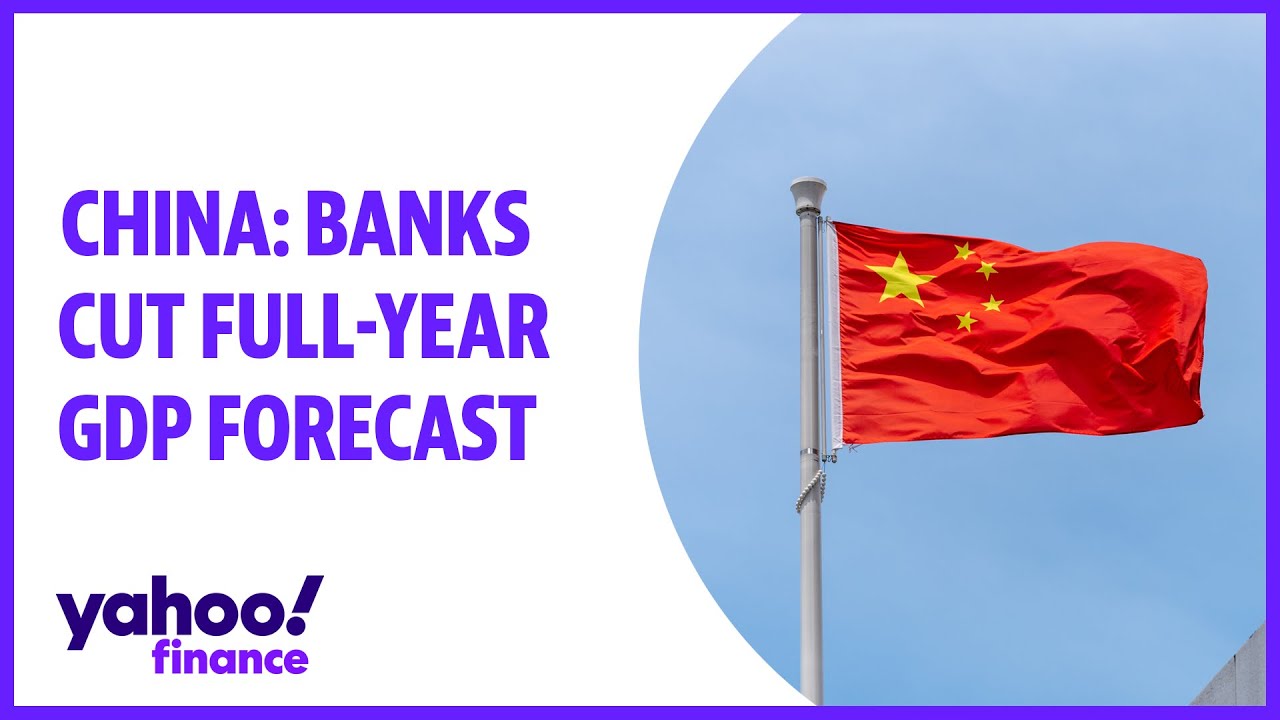 China: Banks cut GDP forecast amid lagging recovery