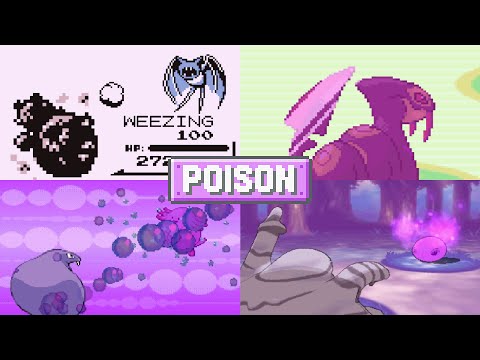 Evolution of Pokémon Moves (Poison Type) - UCa4I_j0G2xQNhvj_UMQahmQ