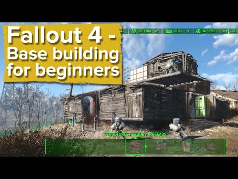 Fallout 4 - Base building for beginners (new gameplay) - UCciKycgzURdymx-GRSY2_dA