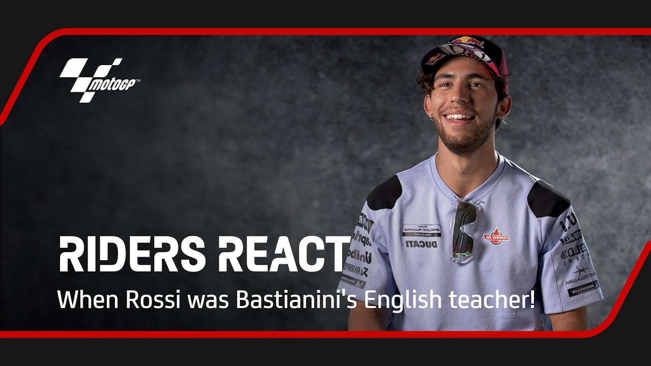 Rider Reacts | When Rossi was Bastianini’s English teacher!