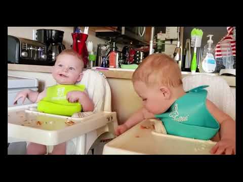 Twins Baby Awesome Cutest Twins Baby Playing Together